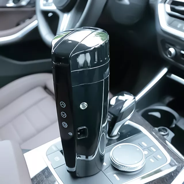 12V Car Heating Cup Coffee Maker Travel Portable Pot Heated Thermos Mug Kettle