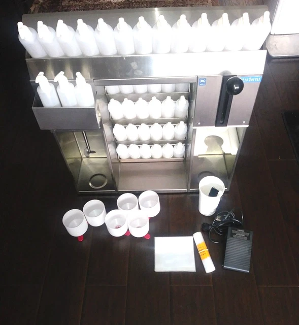 Wadden 24-Flavor Soft Serve Ice Cream System - Bottles & Pumps (Quantity Of 24) - Made In USA
