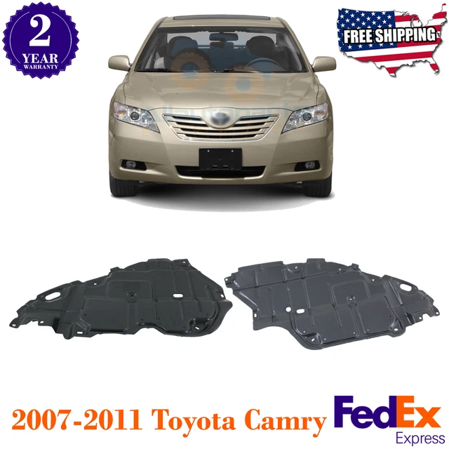 ENGINE SPLASH SHIELD Under Cover Set For 20072011 Toyota Camry 78.97