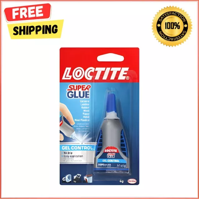 Loctite Super Glue Ultra Gel Control, 0.14 Fl Oz, 1, Bottle