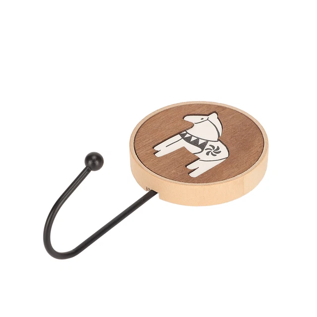 (Horse)Animal Wood Hooks Wall Hooks Cartoon Cute For Office For Bedroom