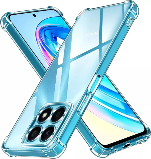 Handy Hülle für Honor X8A Anti Shock Schutzhülle Silikon Tasche Bumper Case