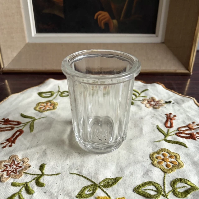 Grand Bocal En Verre Bullé Vintage – 2 Litres – Hauteur 25 Cm