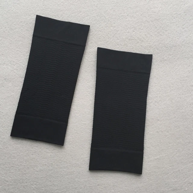 ARM SLIMMING COMPRESSION Sleeves Thermal Warmer Wrist Guards £5.69