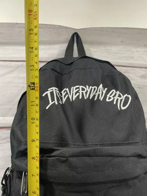 JAKE PAUL - Limited Edition -It’s Every Day Bro - Black Backpack ...