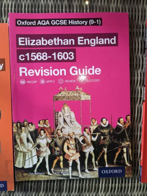 Oxford AQA GSCE History (9-1) Revision Guides - 3 books VGC 3