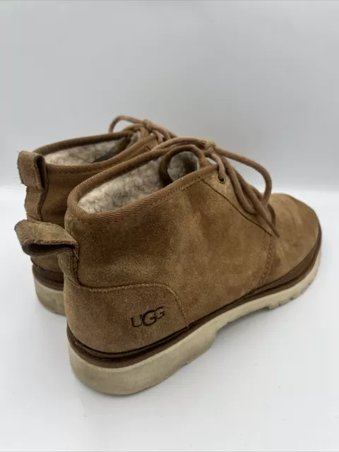 UGG NEUMEL SUEDE Tan Brown Chukka Boots Shoes UK Size 10 Men’s Pre ...