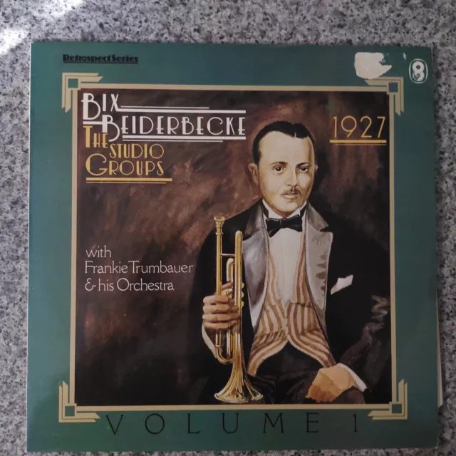 Bix Beiderbecke Studio Groups 1927 Frankie Trumbauer Orch Vol 1 (SH413) 1981