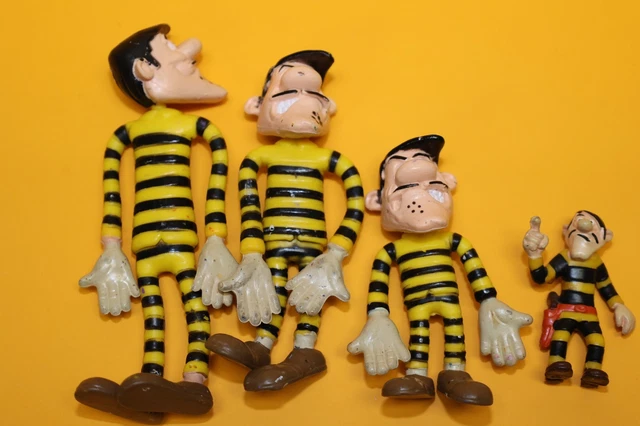 Lucky Luke Sammelfiguren 8cm - Vintage PVC Figuren Set