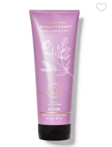 Bath and Body Works SLEEP Rose + Lavender Moisturizing Body Wash ~10 fl.oz. Bath and Body Works SLEEP Rose + Lavender Moisturizing Body Wash ~10 fl.oz.