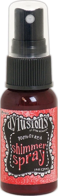 Dylusions Schimmersprays 1oz-Postbox rot - DYH-60857