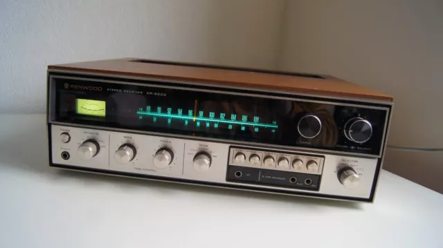 vintage ampli tuner kenwood kr 5200 stereo receiver  1972-1974