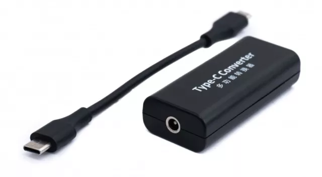 USB 3.1 Adaptador Tipo C Conector A Dc 20V 4,8 X 1,7MM Enchufe Cable de Carga