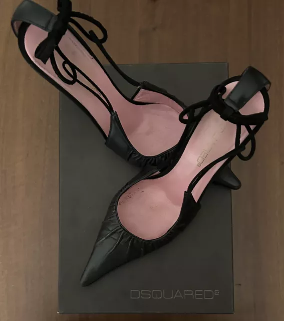 TACCHI DSQUARED2 DONNA 37EU Ottime Condizioni EUR 120 00 PicClick IT
