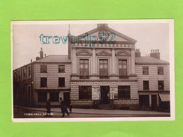 Town Hall Luton RP pc used 1912 Boots Ref C349