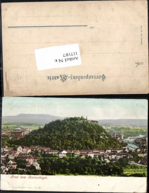 117187,Graz Stadt  vom Rainerkogel