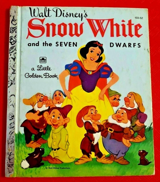 A LITTLE GOLDEN Book Walt Disney's Snow White and the Seven Dwarfs ...