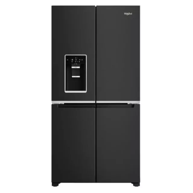 Whirlpool 592L French Door Fridge/Freezer in Dark S/Steel (WQ70902TBX)