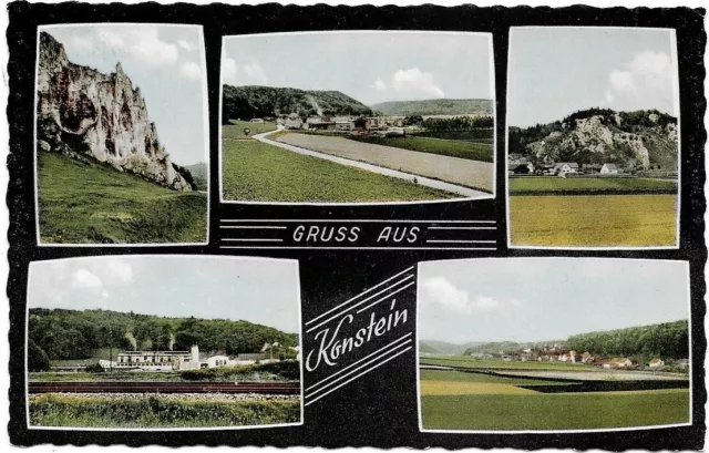 AK Konstein bei Wellheim Neuburg/Donau Eichstätt, versch. Ansichten, um 1963