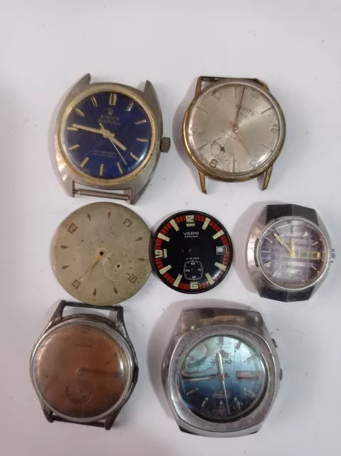 LOTE 047-Relojes Antiguos mecánicos
