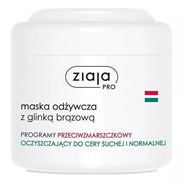 Ziaja Pro Masque Nourrissant À L'argile Brune