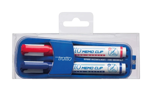 Tratto Memo Clip with Eraser Set 2 pcs