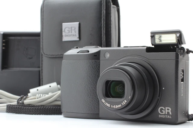 [Near MINT] RICOH GR Digital II 10.1MP digital Camera black From JAPAN
