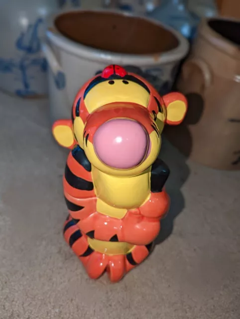 Vintage Tigger Winnie The Pooh Cookie Jar Disney Treasure Craft Jar 25 00 Picclick