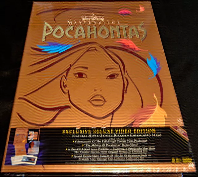 Walt Disney Masterpiece Pocahontas Exclusive Deluxe Video Edition