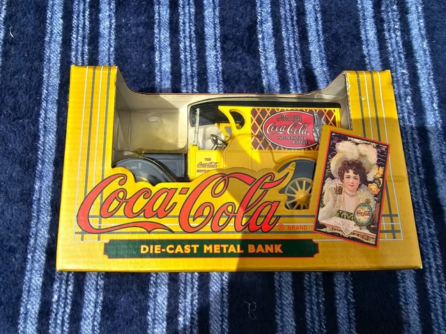 COCA COLA – ERTL Die Cast Metal Bank Delivery Truck