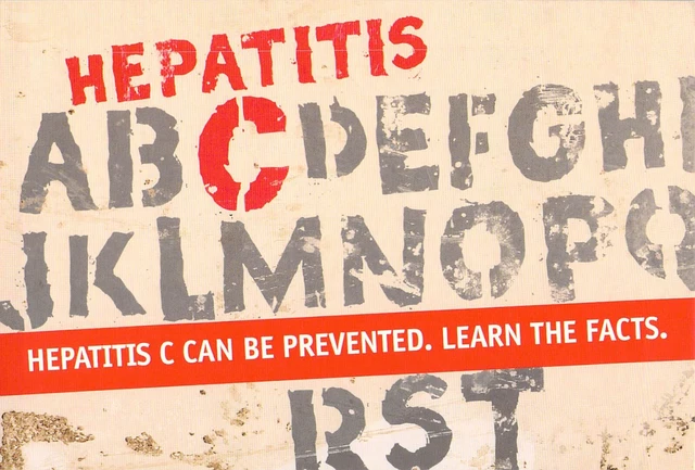 V11966 Australia Avant Card #11966 Hepatitis C can be prevented postcard