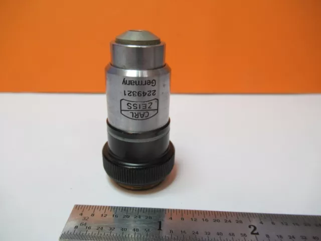 ZEISS Allemagne Objectif 40X/160 Lentille Microscope Pièce Comme sur la Photo