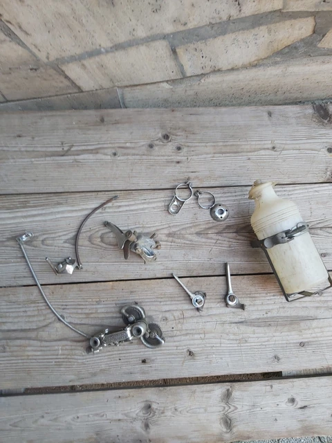 Campagnolo passacavi mod.626/A & ferma cavo mod.636 - NOS