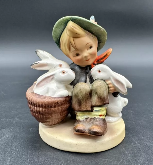 Hummel Goebel Playmates Figurine 58/0 TMK-2 Full Bee 4.25" Germany 3 Tiny Chips