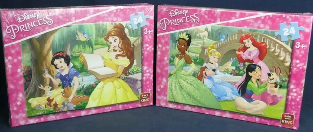 DISNEY PRINCESS JIGSAW Puzzle Childrens 24 Piece Puzzles CHOOSE FROM 2 ...