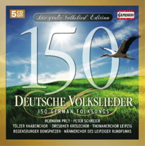 Various Composers 150 Deutsche Volkslieder (CD) Box Set