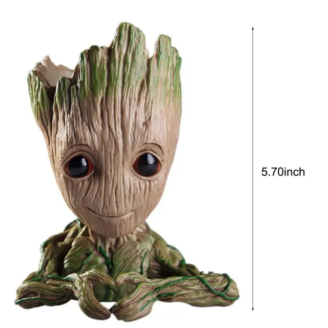 Baby Groot Planter tree Man Pens Flower Pot TOY Guardians of The Galaxy Gift AU