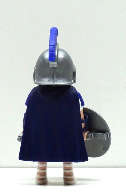 5 Figurines Playmobil Romains Garde Or – Casques De Prétoriens Rares Pour Collection Et Custom