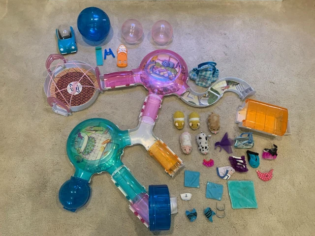 Zhu Zhu Hamster Lot, Hamsters, Accessories, 3 Lots, Tracks, Hamster Balls,+More Zhu Zhu Hamster Lot, Hamsters, Accessories, 3 Lots, Tracks, Hamster Balls,+More