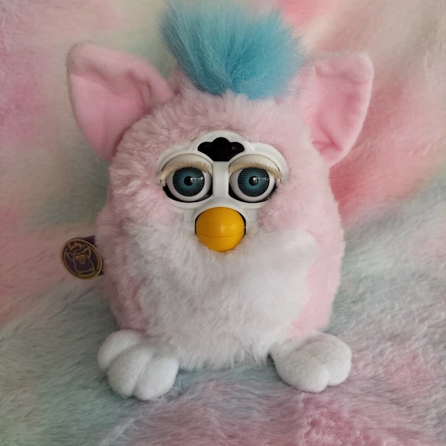 Blue and cheap pink furby