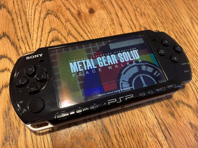 SONY PLAYSTATION PORTABLE PSP-3000 Console - New Battery - metal