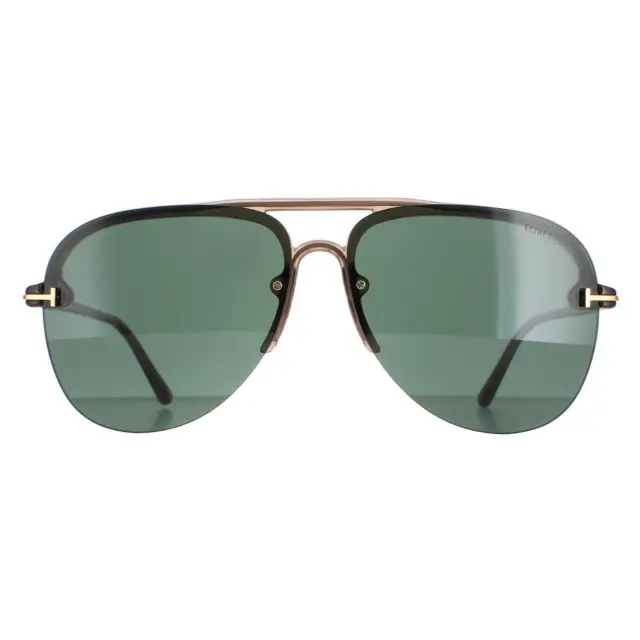 Tom Ford Sunglasses Terry 02 FT1004 45N Shiny Light Brown Green