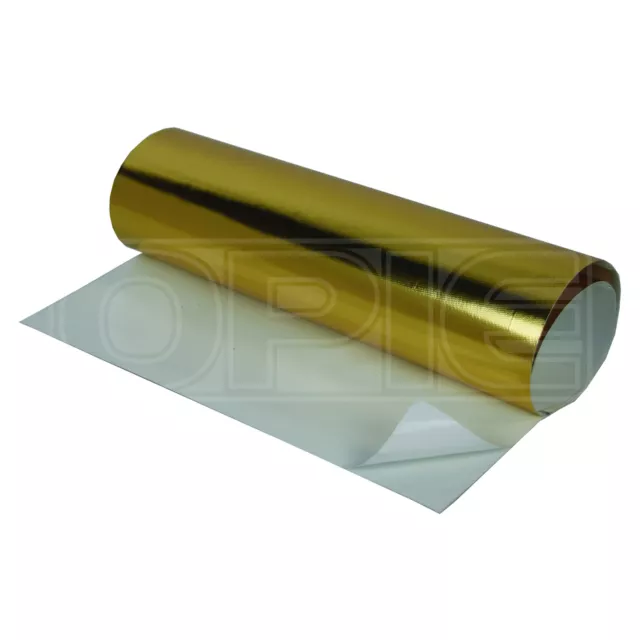 HeatShield Cold-Gold Adhesive Thermal Shield 12" x 24" - TruGold Technology