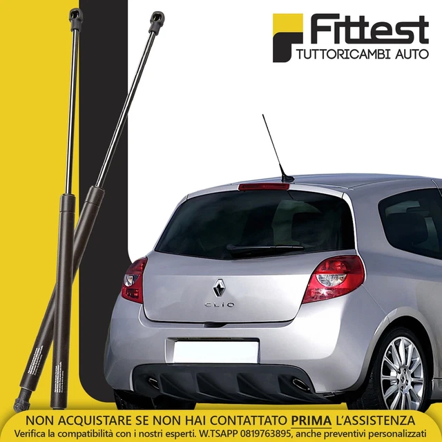 Molle A Gas Portellone Per Renault Clio III - Coppia, Forza 385N, Lunghezza 450mm - Foto 4