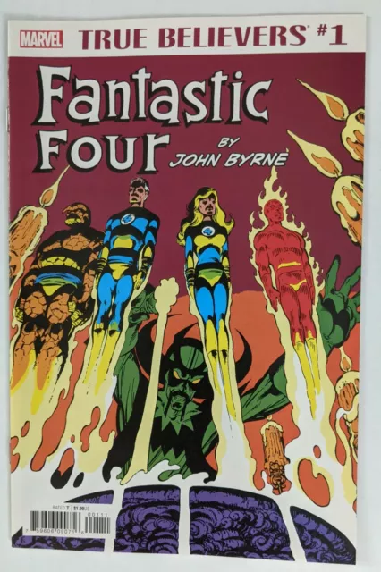 Fantastic Four #232 True Believers - 1st John Byrne Art & 1st Elementals