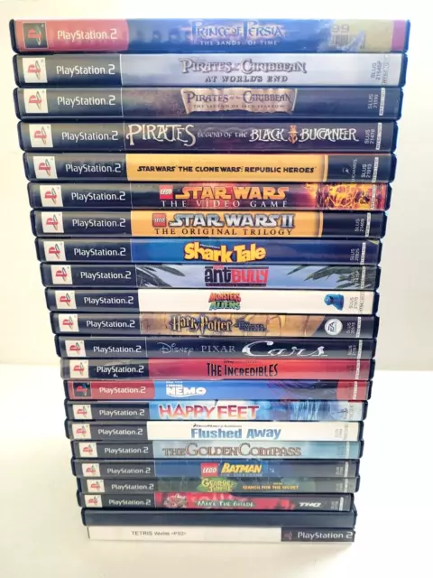 Playstation 2 (PS2) - 22 game lot - Most CIB with Manual! *NO SPORTS TITLES*