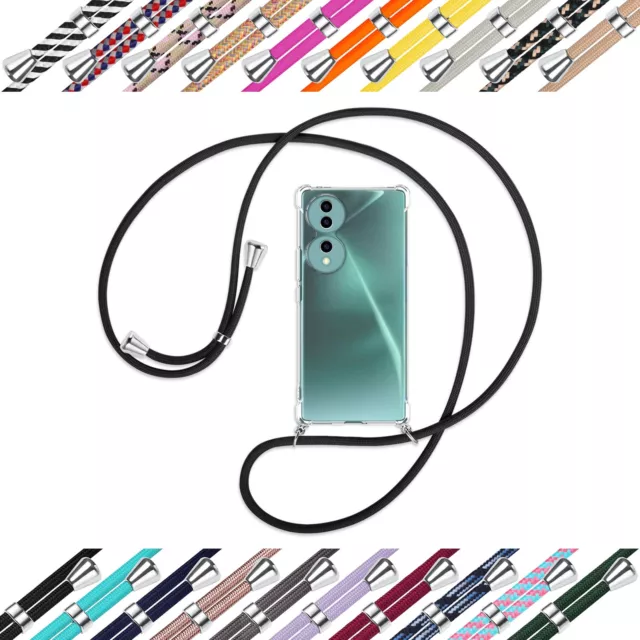 Collier (A) pour Honor 70 Coque avec cordon Bandoulière Etui