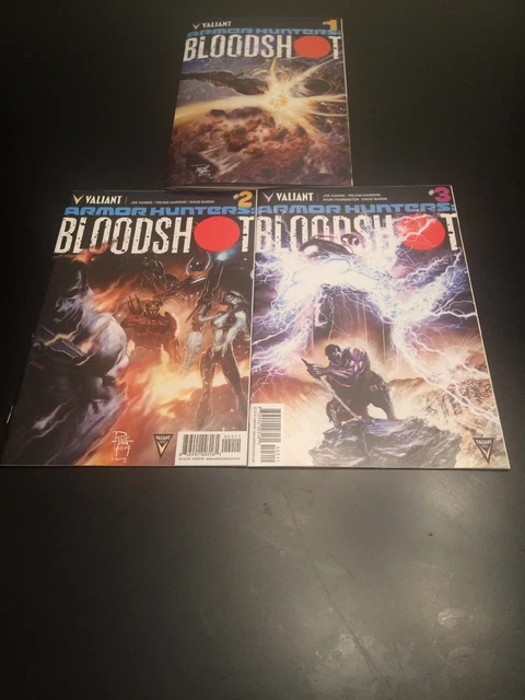 ARMOR HUNTERS: BLOODSHOT No. 1, 2, 3 (2014) VF