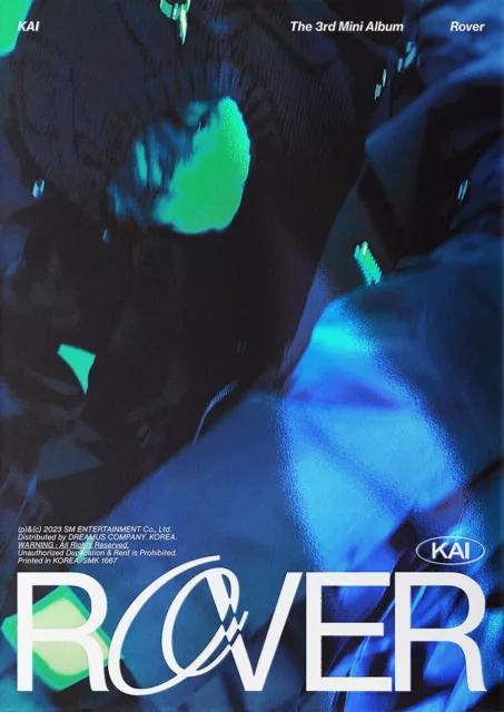 EXO KAI [ROVER] The 3rd Mini Album SLEEVE Ver/CD+3 Foto Buch+Karte K-POP SEALED