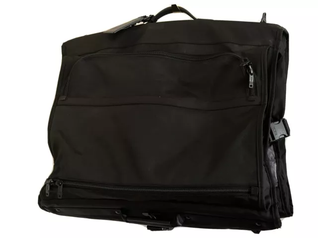 Tumi Alpha 22134 Garment Bifold Travel Bag Luggage Suitcase Nylon Black 40"X23" 2